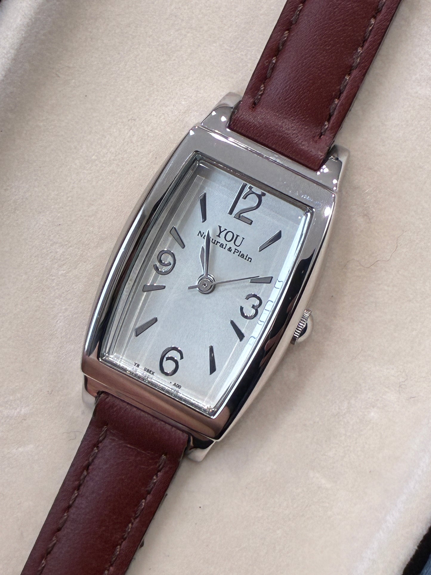 Orient women’s tank watch