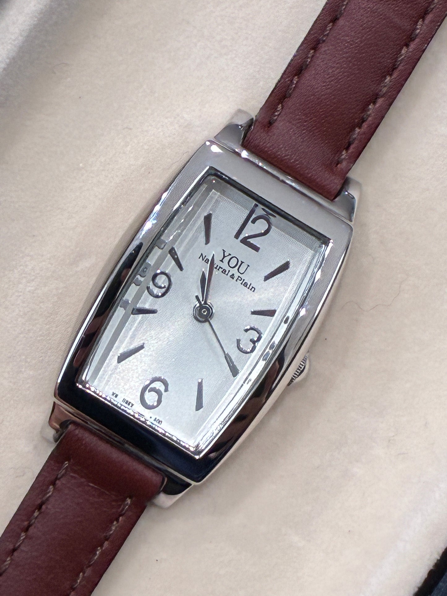 Orient women’s tank watch