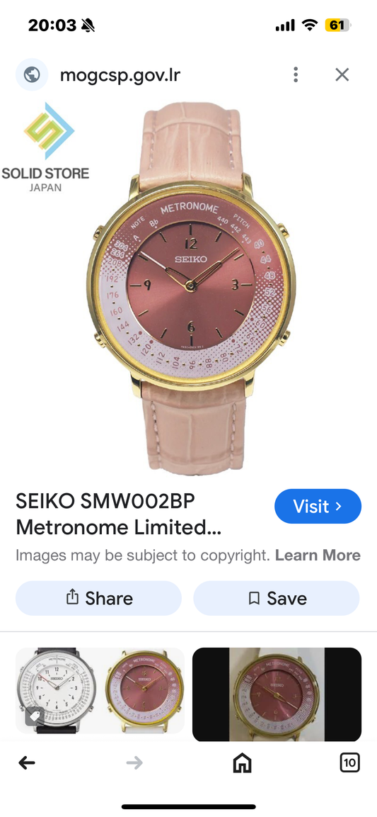 Seiko women’s watch