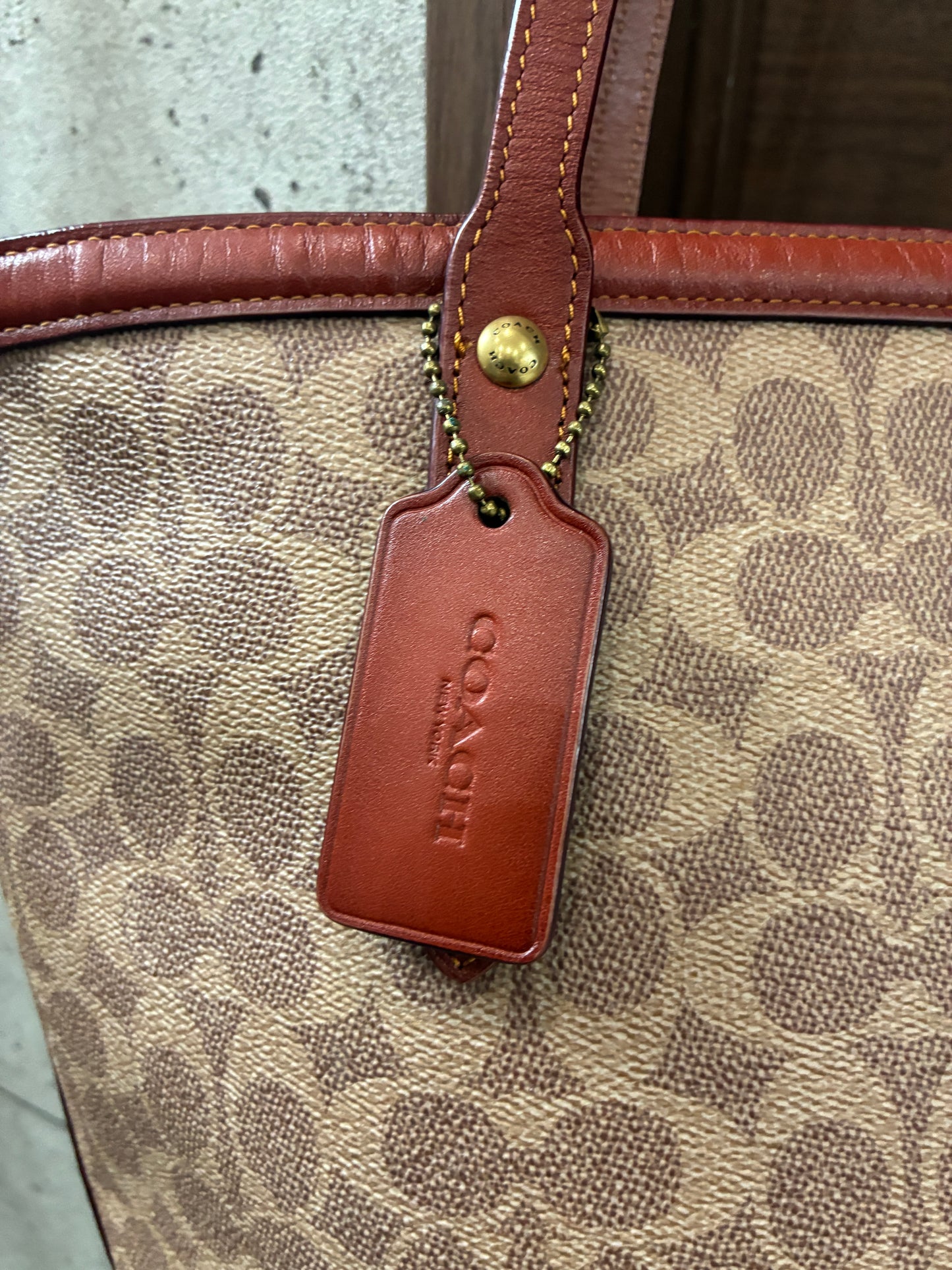 Coach tote bag