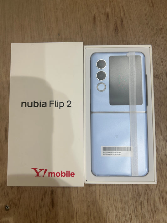 nubia Flip 2 A404ZT / ZTE　blue