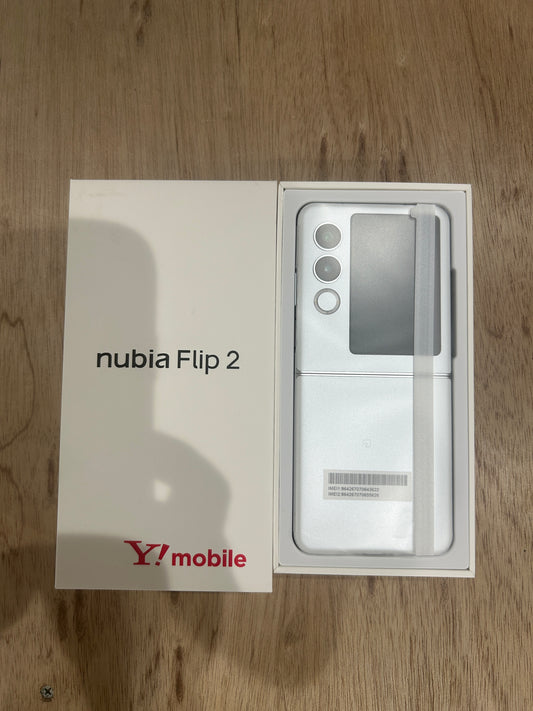 nubia Flip 2 A404ZT / ZTE　white